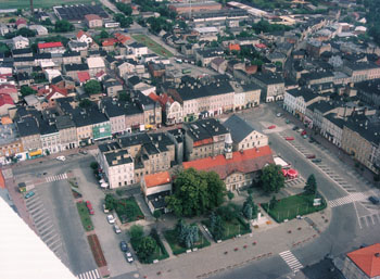 Kępno z lotu ptaka